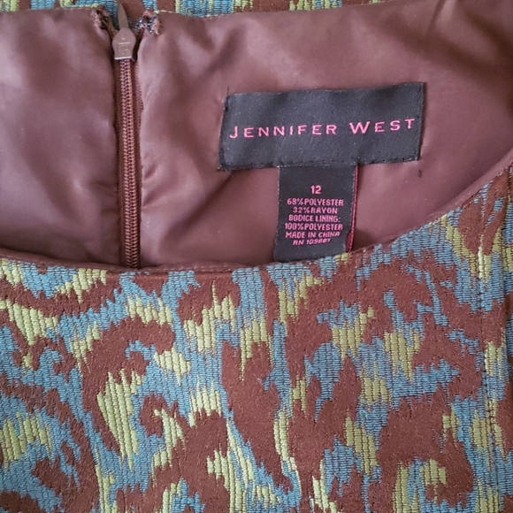 Jacquard Sheath Dress - Picture 3 of 4